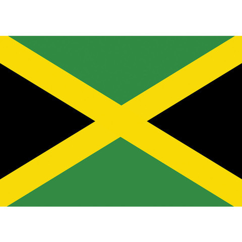 Fototapete Jamaica Flagge Insel Karibik no. 1557