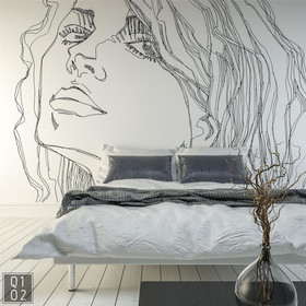 Design Tapete RI-TRATTO Collezioni dArte 57139-1B