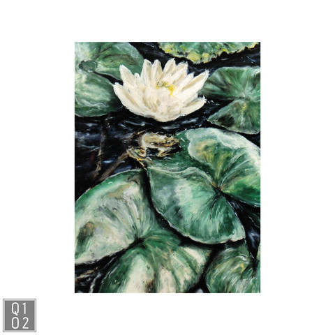 Erismann Vliestapete Seerose - 2235-10