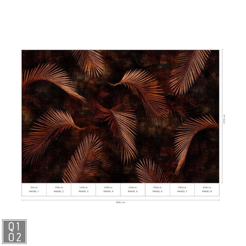 Erismann Vliestapete Glossy Palms - 2243-30