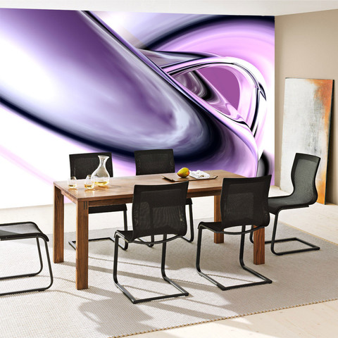 Fototapete 3D Digital Art Abstrakt Schwung blau rot lila� no. 9