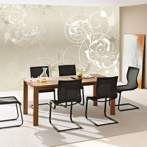 Fototapete Schlafzimmer Beige Ornament Tribal� no. 17