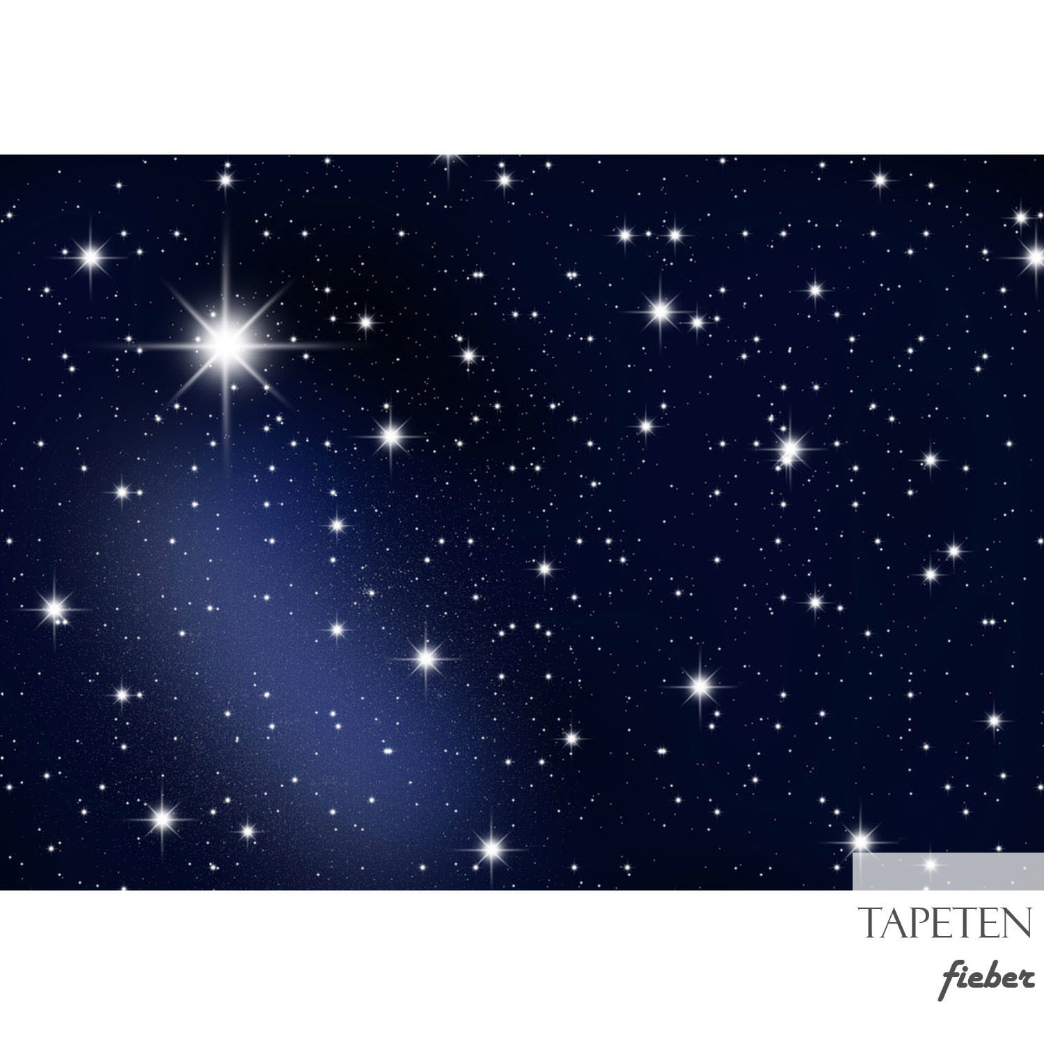 Fototapete 2, Stars no. Leuchtsterne 39,95 € Nachthimmel Sternenhimmel Sterne