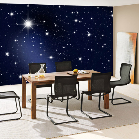 Vlies Fototapete no. 28 | A Million Stars Sternenhimmel Tapete Sternenhimmel Stars Sterne Leuchtsterne Nachthimmel blau