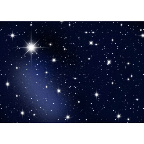 Vlies Fototapete no. 28 | A Million Stars Sternenhimmel Tapete Sternenhimmel Stars Sterne Leuchtsterne Nachthimmel blau