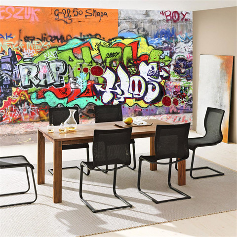 Fototapete Kinderzimmer Graffiti Streetart Graffitti Sprayer bunt no. 32