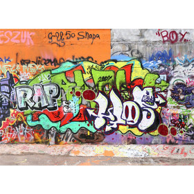 Fototapete Kinderzimmer Graffiti Streetart Graffitti...