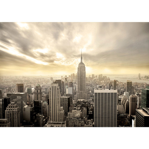 Fototapete New York USA Skyline Sephia Empire State Building no. 37