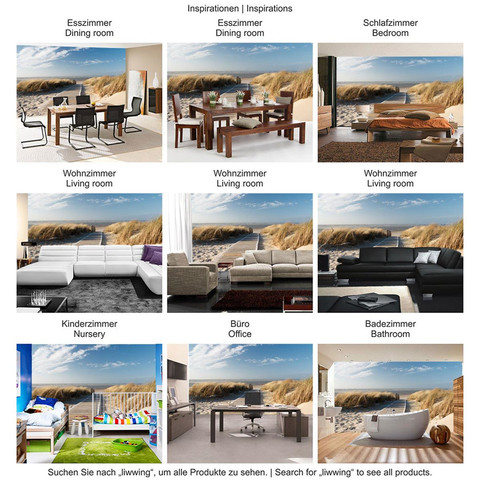 Fototapete Strand Meer Nordsee Ostsee Wasser Blau Himmel Sonne� no. 38