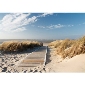 Fototapete Strand Meer Nordsee Ostsee Wasser Blau Himmel...