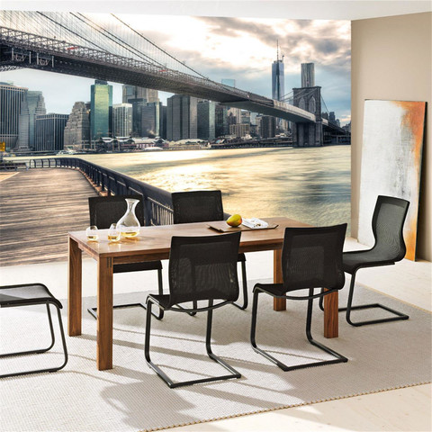 Fototapete New York USA Skyline Sephia Brooklyn Bridge NYC� no. 43