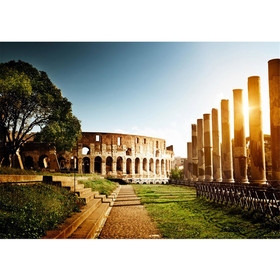 Vlies Fototapete no. 52 | Colosseum Walk - Rome Italien...