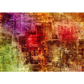 Fototapete Zeitungsausschnitte alt abstrakt� no. 56