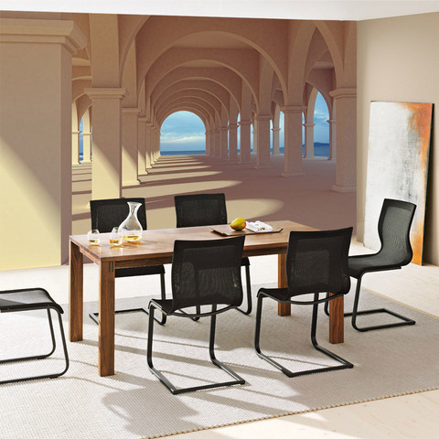 Fototapete Romantic 3D Perspektive Sulengang Arkade no. 69