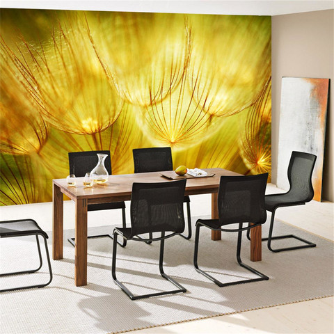 Fototapete Pusteblume L�wenzahn Ocker gelb beige� no. 73