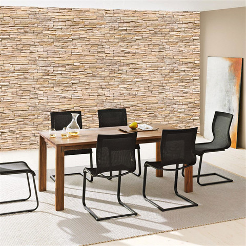 Fototapete Kleine Asia hell beige Asian Stone Wall� no. 78