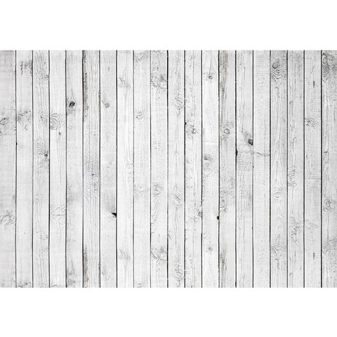 Vlies Fototapete no. 85 | White painted Wooden Wall Holz...