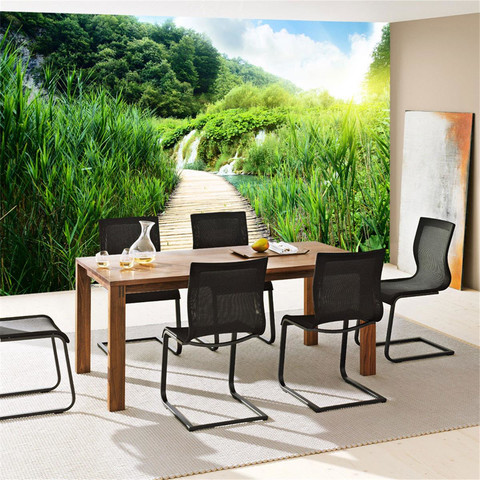 Fototapete Holz Weg Grn Feld Natur Landschaft Gras no. 93