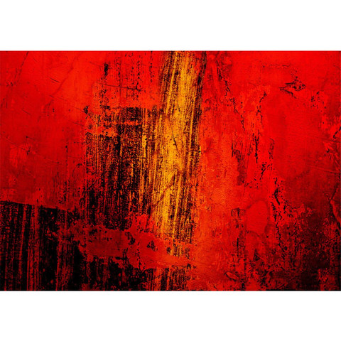 Vlies Fototapete no. 103 | Paint it Red Ornamente Tapete abstrakt 3D Wand Rot braun Hintergrund rot