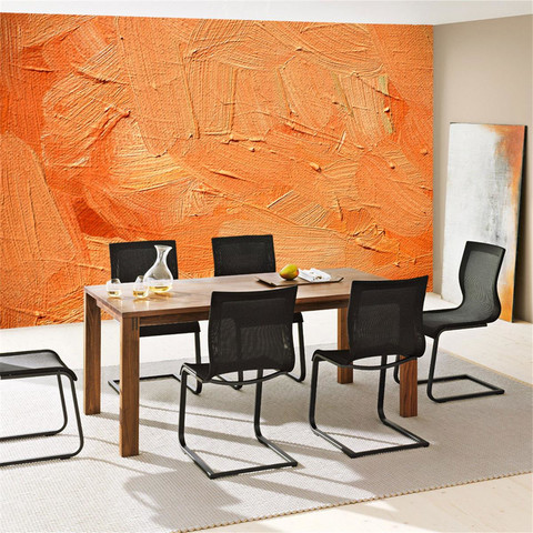 Fototapete Wischtechnik Spachtel Hintergrund farbige orange� no. 108