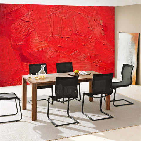 Fototapete Wischtechnik Spachtel Hintergrund farbige rot no. 110