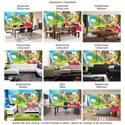 Fototapete Kinderzimmer Mrchen Fee Elfen Mrchenland Prinzessin no. 114