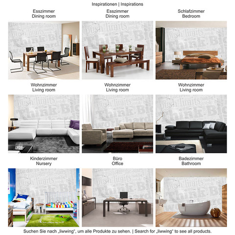 Fototapete Schrift Text Hintergrund Office Bro Think Big no. 124