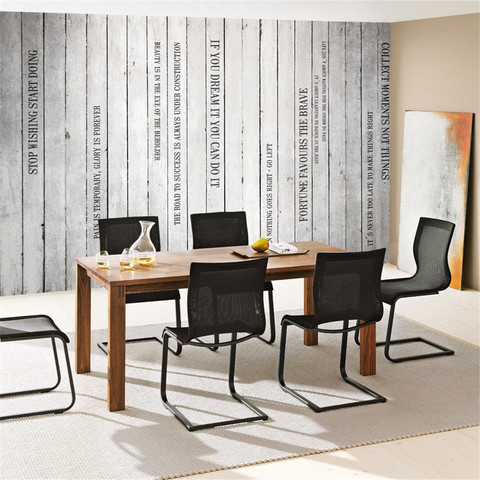 Fototapete Holzoptik Holz Paneel mit Text wei� Brett� no. 125