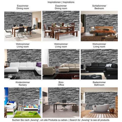 Fototapete Stein Steinoptik Stein Steine Wall� no. 126