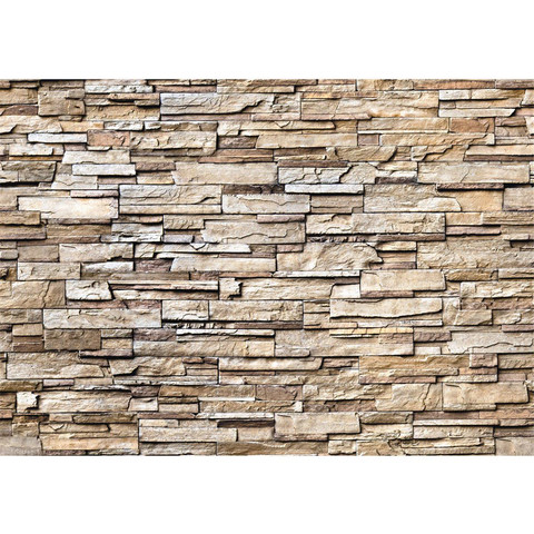 Vlies Fototapete no. 135 | Noble Stone Wall - natural -...