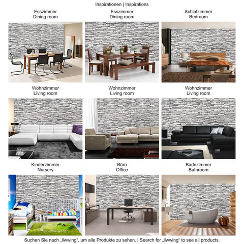 Fototapete Stein Steinoptik Stein Steine Wall no. 144