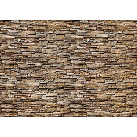 Vlies Fototapete no. 145 | Noble Stone Wall 2 - braun -...