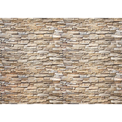 Vlies Fototapete no. 147 | Noble Stone Wall 2 - natural - anreihbar Steinwand Tapete Steinoptik Stein Wand Wall natur