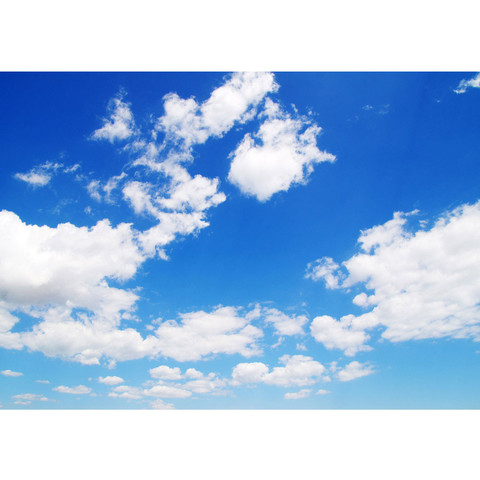 Fototapete Himmel Wolken Blau Romantisch Urlaub  no. 154