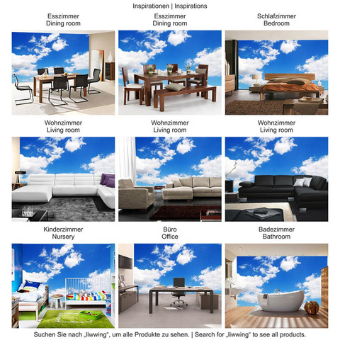 Fototapete Himmel Wolken Blau Romantisch Urlaub� no. 154