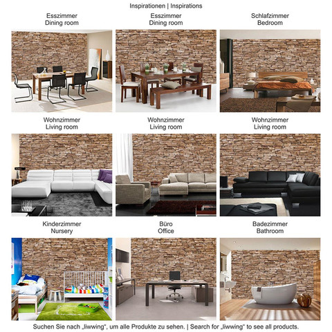 Fototapete Stein Steinoptik Steine Mauer Steintapete no. 157