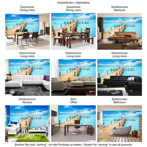 Fototapete Meer Nordsee Ostsee Beach Wasser Blau Himmel Sonne� no. 159