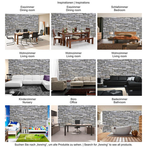 Fototapete Stein Steinoptik Steine Mauer Steintapete� no. 162