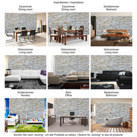 Fototapete Stein Steinoptik Steine Mauer Steintapete� no. 168