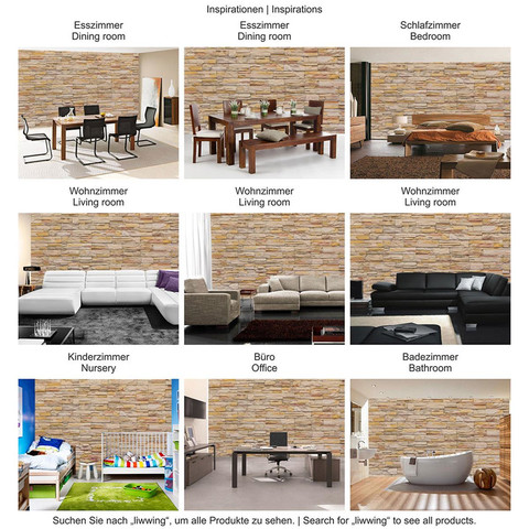 Fototapete Stein Steinoptik Steine Mauer Steintapete� no. 169