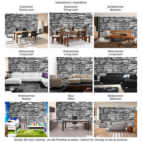 Fototapete Stein Steinoptik Steine Mauer Steintapete� no. 172