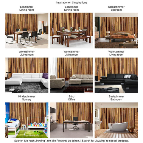 Fototapete Bambus Wald Dschungel Garten Natur tropisch B�ume� no. 173