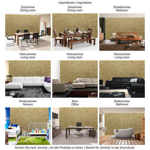 Fototapete Ornamente Blumen Beige Dekoration no. 178