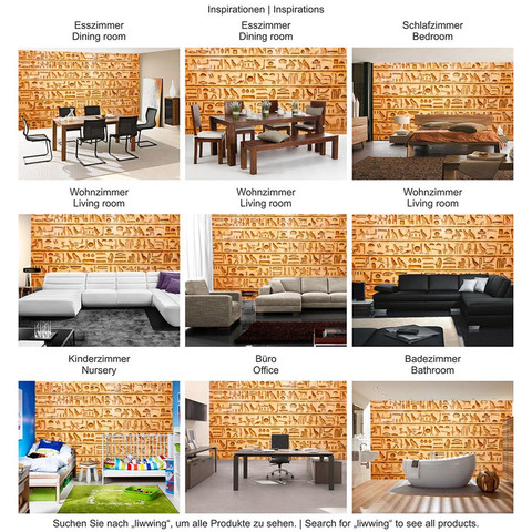 Fototapete Hyroglyphen Alt Abstrakt Ornamente Symbole� no. 180