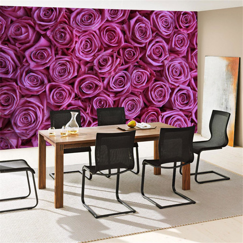 Vlies Fototapete no. 183 | Blumen Tapete Blumen Rose...