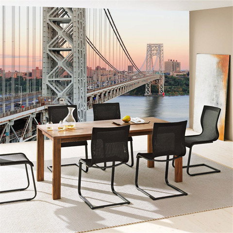 Fototapete Skyline Brcke Bridge Sonnenuntergang no. 187