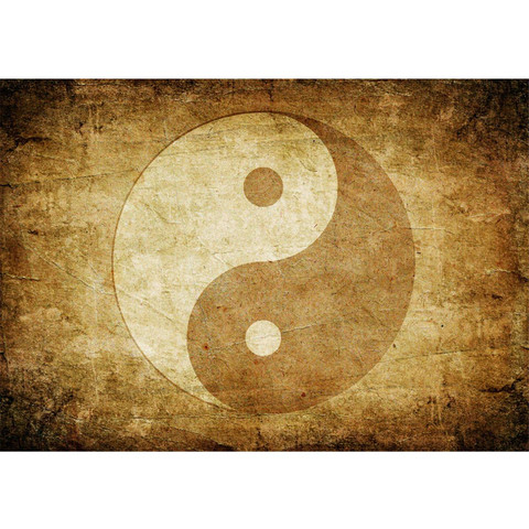 Vlies Fototapete no. 213 | Kunst Tapete Abstrakt Yin Yang...