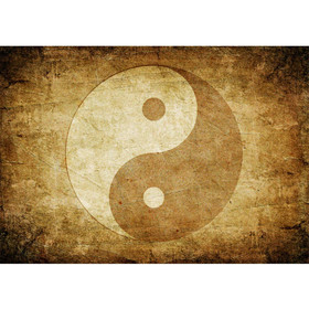 Fototapete Abstrakt Yin Yang Beige Ruhe� no. 213