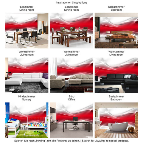 Fototapete Ornament abstrakt Rot Hintergrund� no. 214