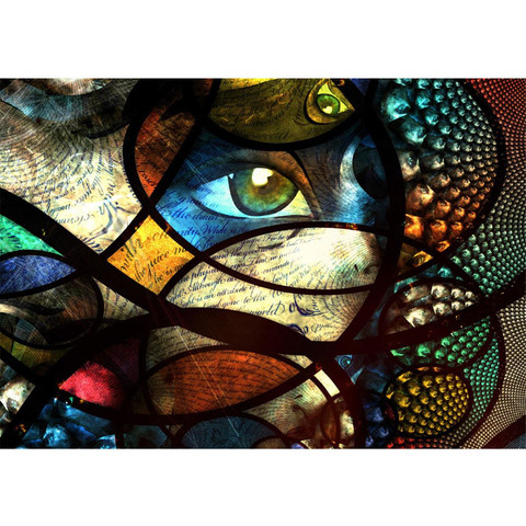 Vlies Fototapete no. 218 | Kunst Tapete Abstrakt Kirche...